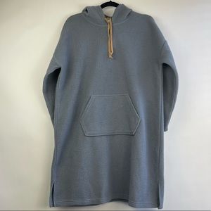 Koolaburra by UGG Women's Sueded Sherpa Hooded Lounger Gray XS